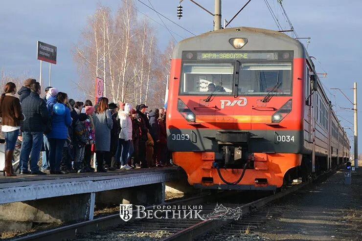 Стоп поезд. Станция Рождественская Заволжье. Платформа Рождественская Заволжье. Открытие ЖД платформы Рождественская в Заволжье. Электричка в Заволжье зимой.