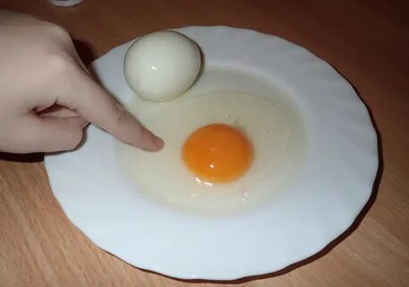 Вареное яйцо как пишется н