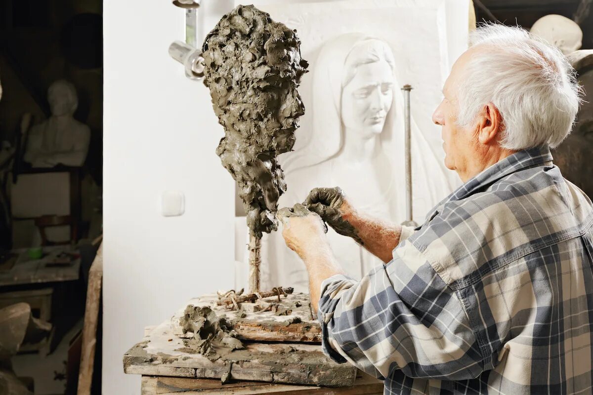 Create a sculpture