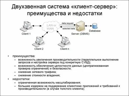 Достоинства и недостатки клиент сервера