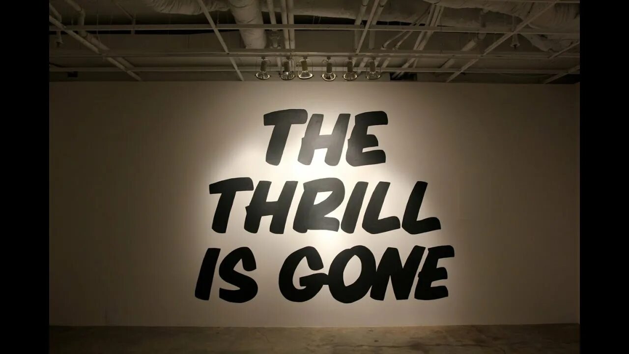 The thrill is gone. Gone is gone. Thrill. The Thrill is gone Backing track длинный. Kovan - Thrill is gone.