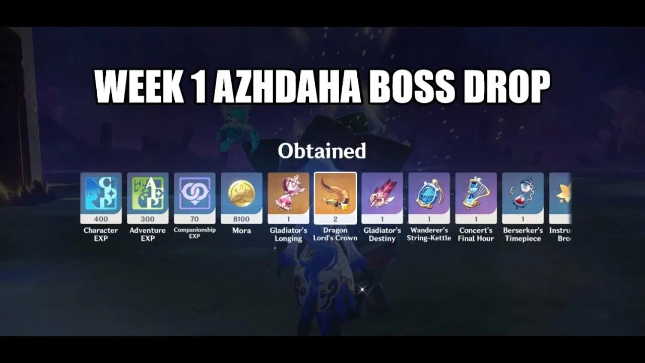 Genshin impact drop