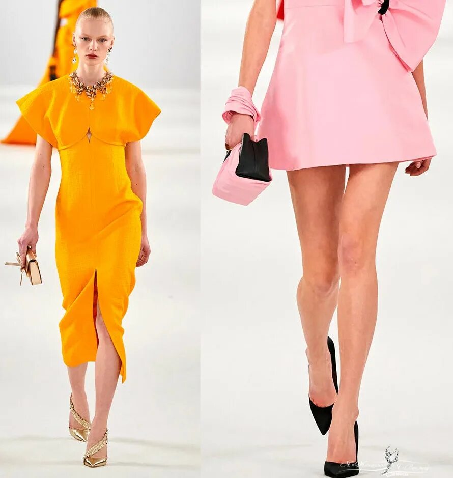 Мода 2023 платье фуксия. Fendi fall winter 2022/2023. Диор платья 2023. Коллекция версаче осень зима 2022 2023. Цвет фуксии.