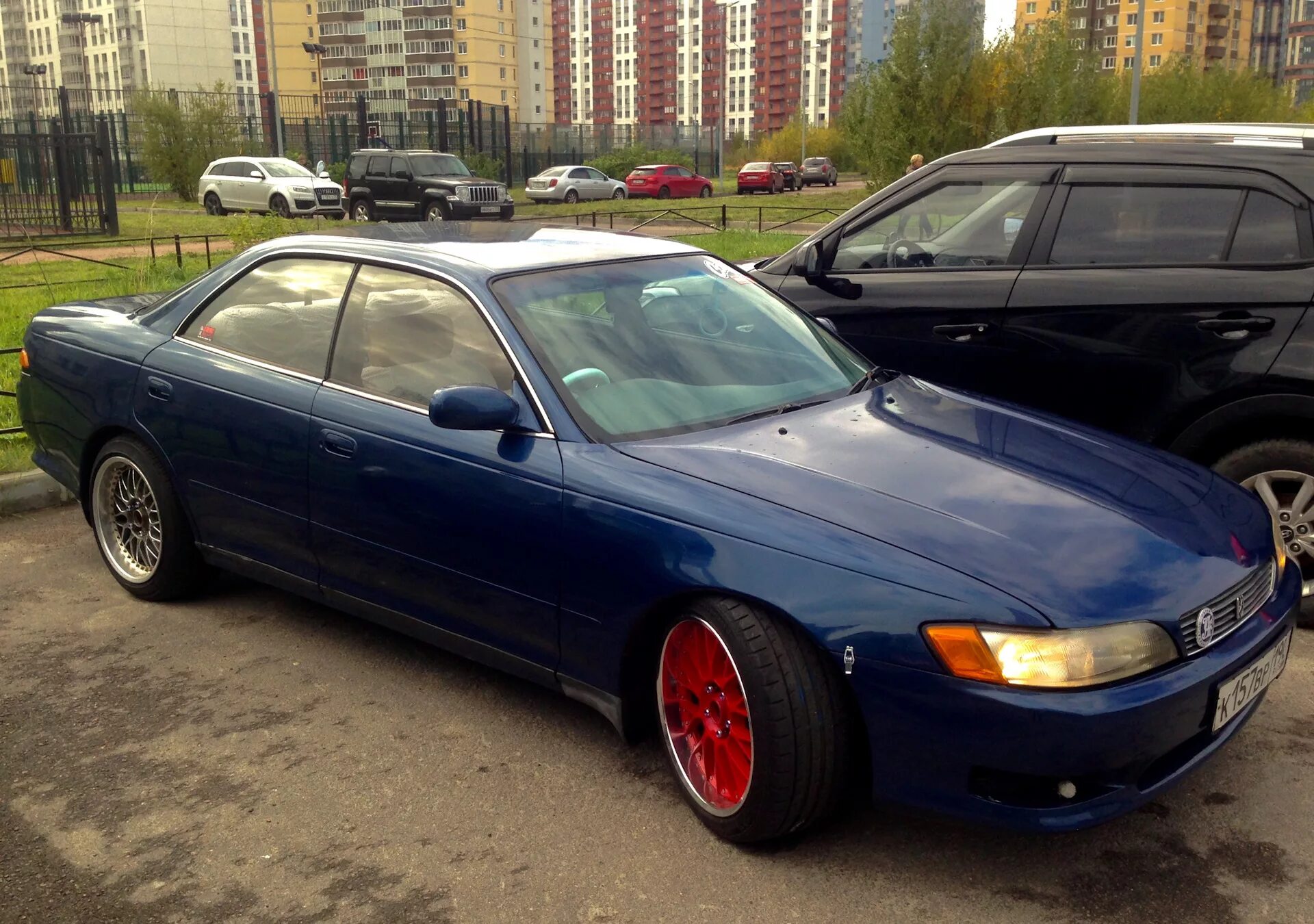 Диски mark. Toyota Mark 2 90 фитуха.