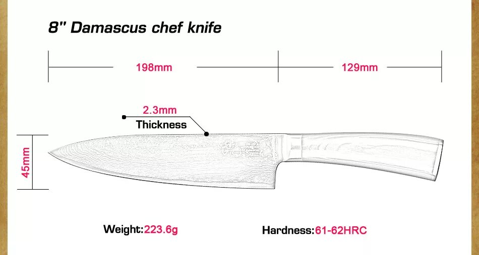 Размеры кухонных ножей. Haoye 6 "дюймовый нож шеф повара чертеж. Японский нож сантоку чертеж. Кухонный нож чертежи и Размеры. Чертеж кухонных ножей Соната.