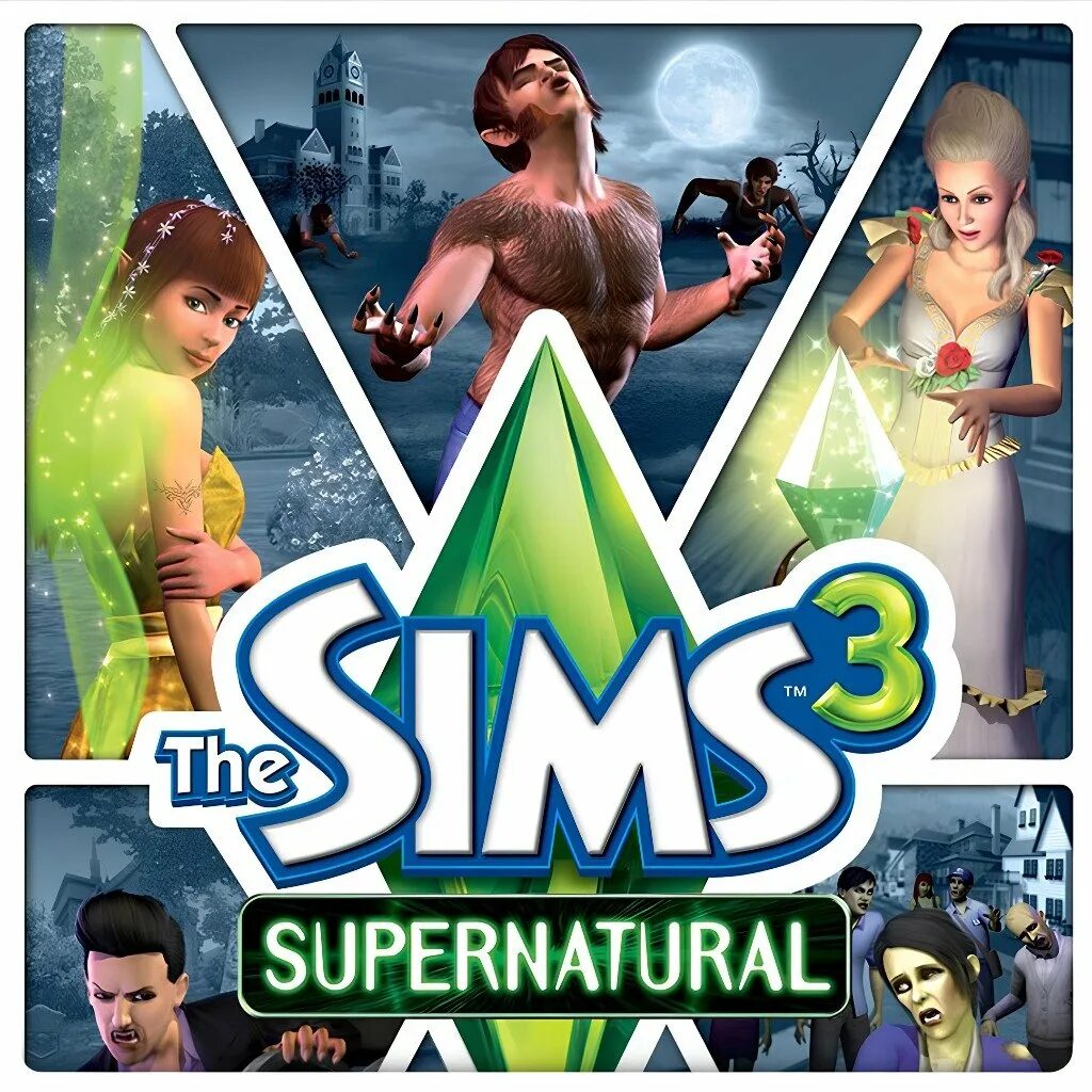 Игры симс 3 дополнения. The SIMS™ 3 сверхъестественное. Симс 3 дополнение сверхъестественное. Симс 3 Supernatural. The SIMS 1 обложка.