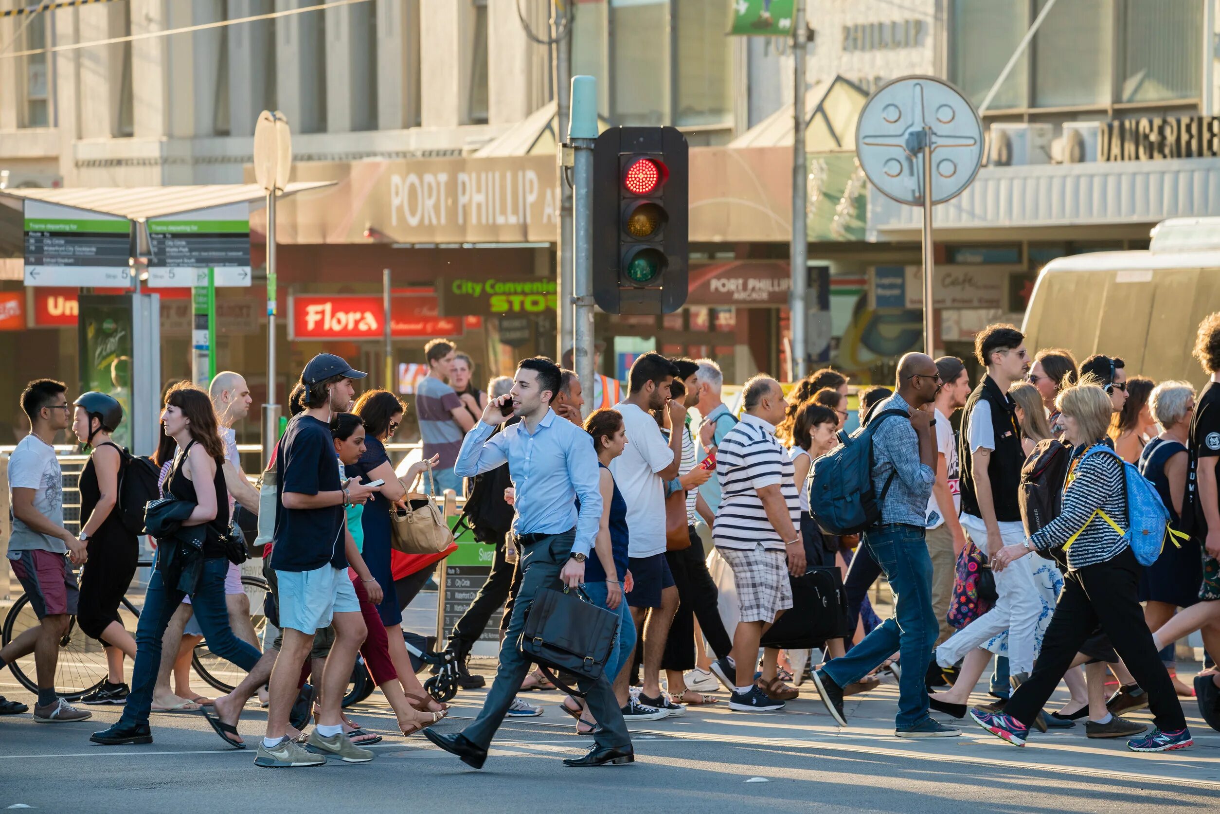 People live in the street