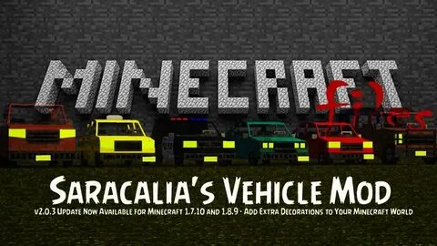 Saracalia vehicle mod 1.12 2