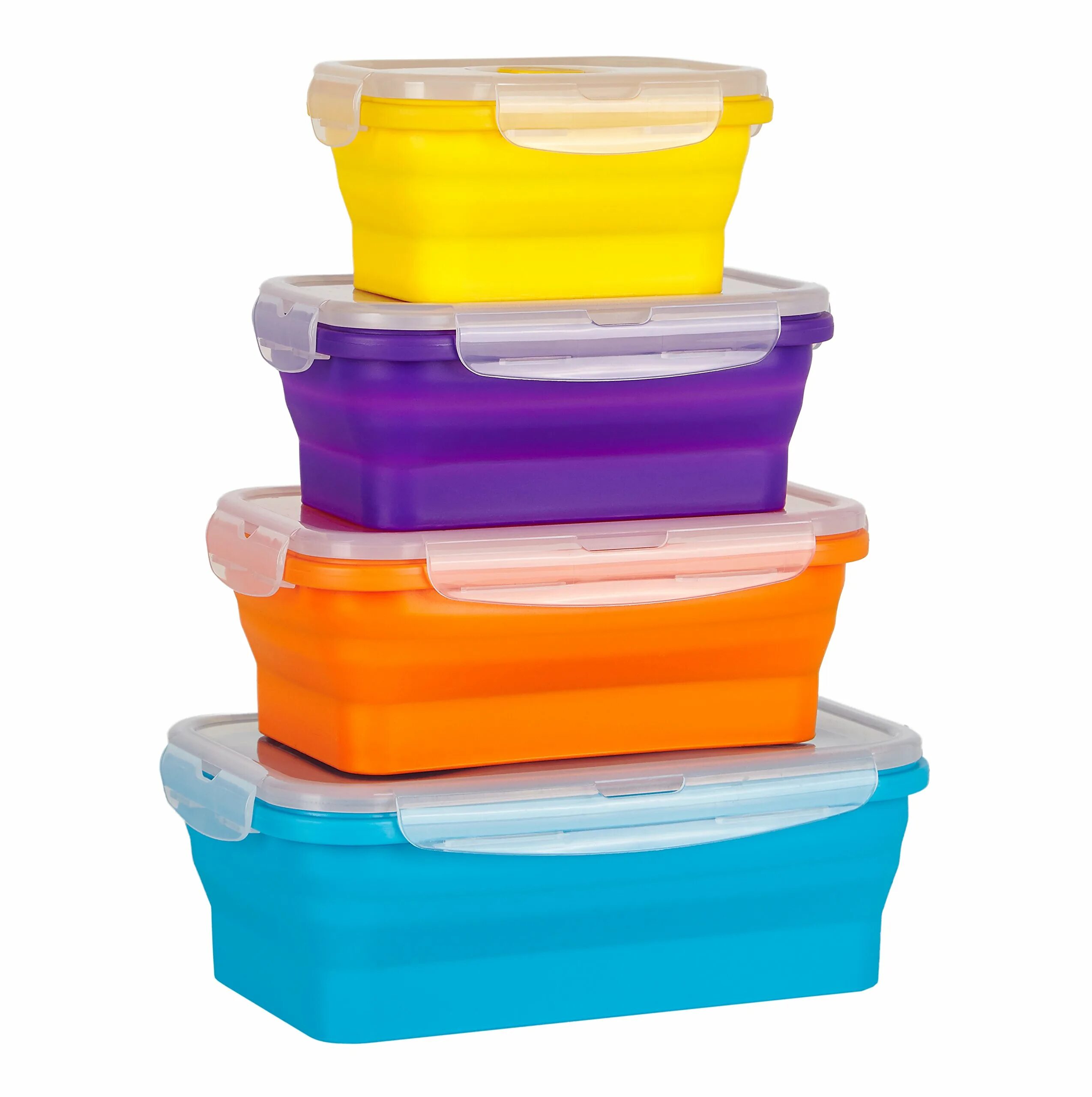 Colorful containers