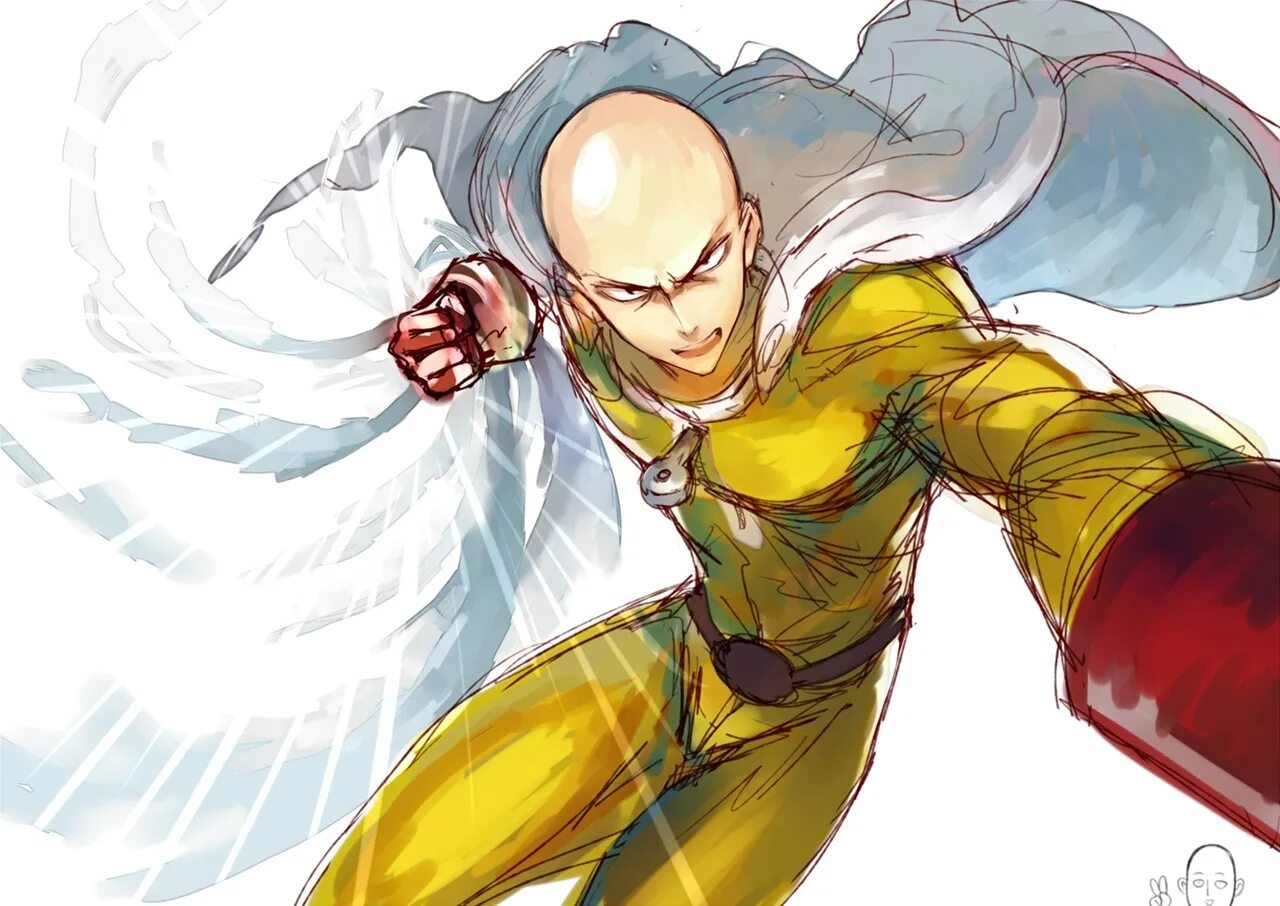 Ванпанчмен Сайтама удар. Ванпанчмен / one Punch man. Саитама Ванпанчмен. Сайтама Ванпанчмен серьёзный.