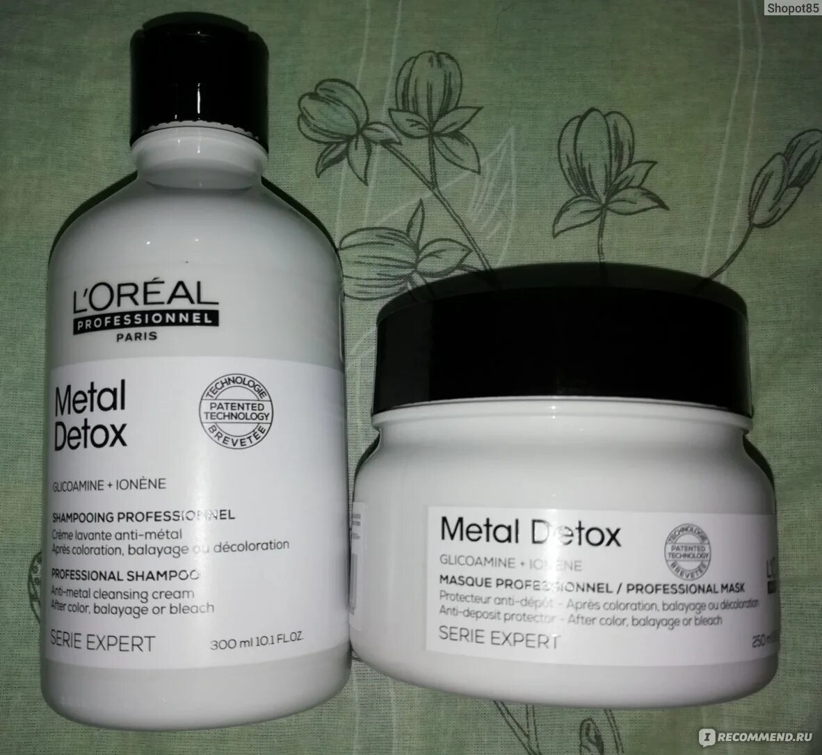 Loreal metal detox шампунь