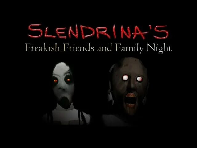 Slendrina s freakish friends and Family Night. ГРЕННИ В Slendrina's freakish friends and Family Night. СЛЕНДЕРИНА И её странные.