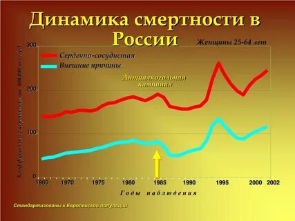 Смертность график по годам