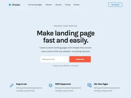 Landing css