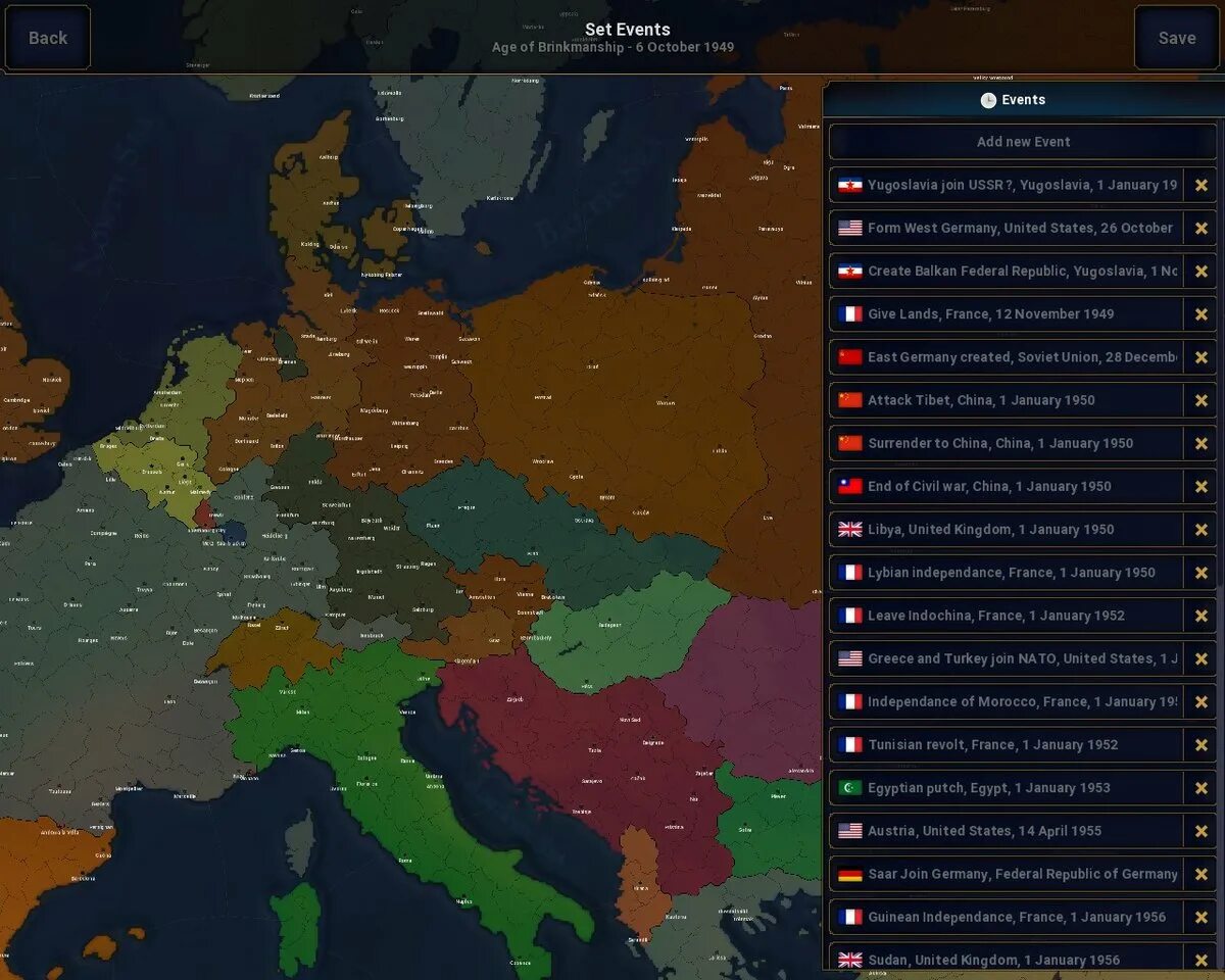 Карта Европы во время холодной войны age of Civilization 2. Age of Civilization 2 мод на НАТО.