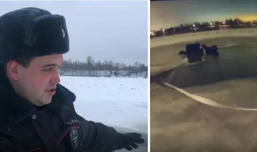 Полицейский спас девочку. Полицейский спас девочку. Крючкович денис полиция. Военная полиция псков. Видео как доставали девушку из подо льда.