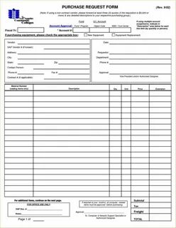 Purchasing account