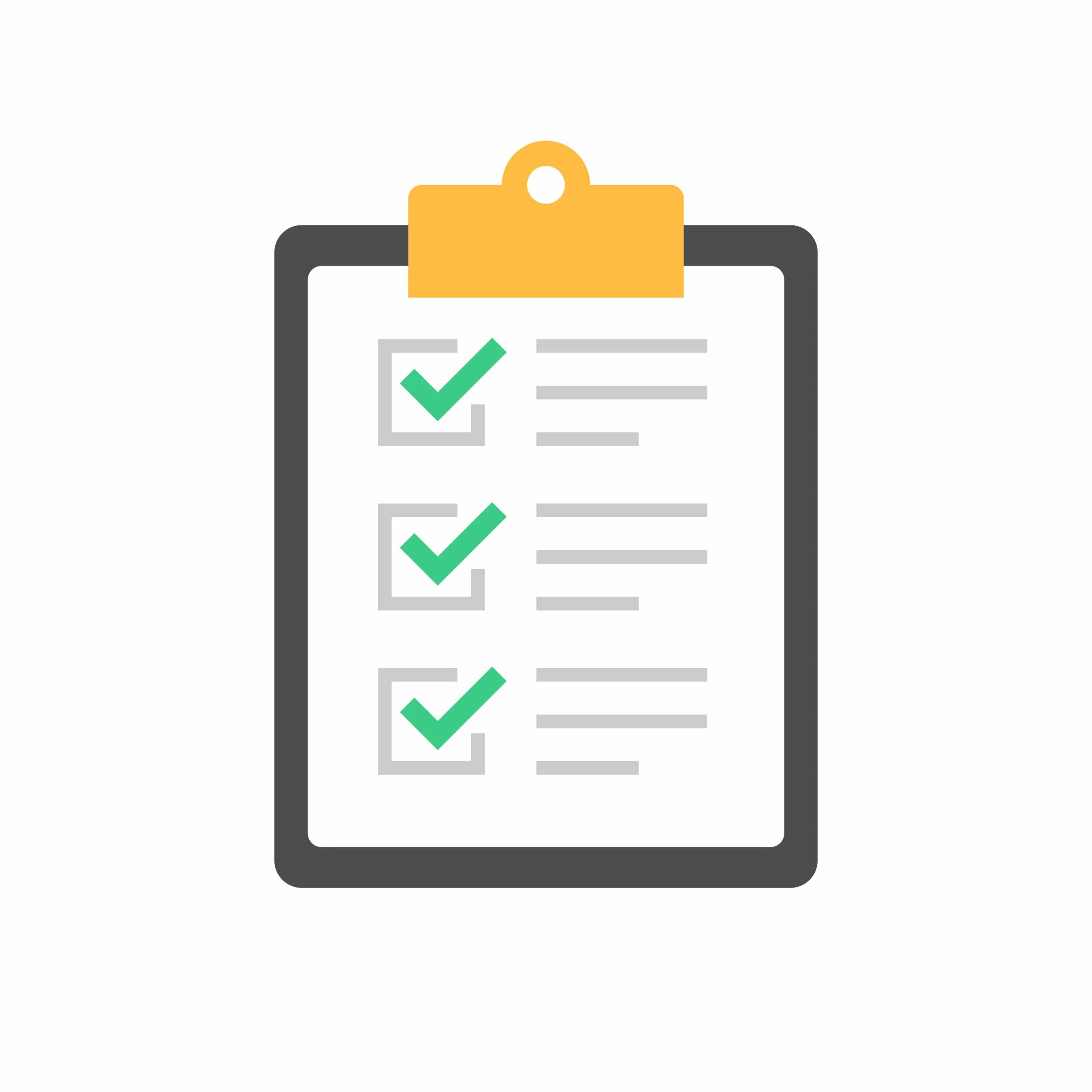 My check list