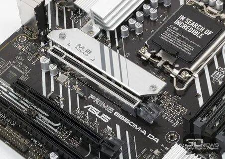 Материнская плата asus b660m a d4