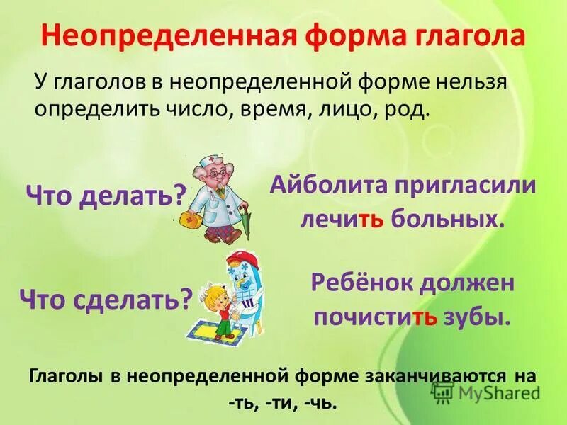 Жить в неопределенной форме 3 лице. Неопределенная форма глагола. Лицо глагола неопределенной формы. Неопределен форма глагола. Времена глаголов неопределенной формы.