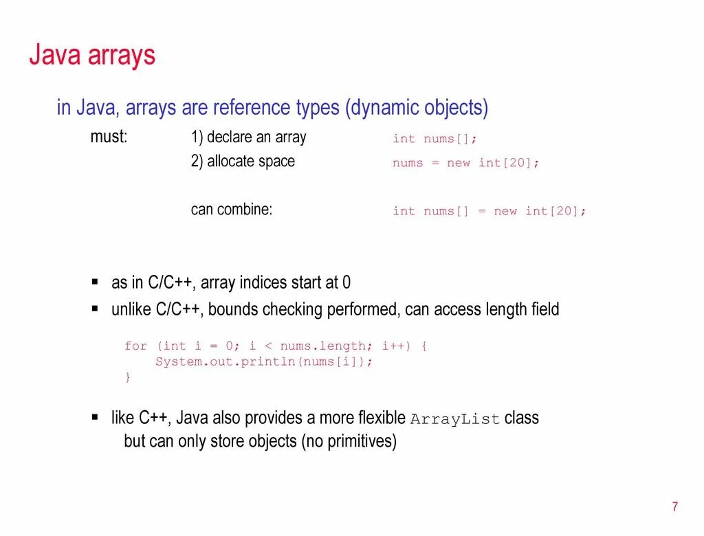 Массив java. Объявление массива java. Array java. Length java в массивах. Методы массива java