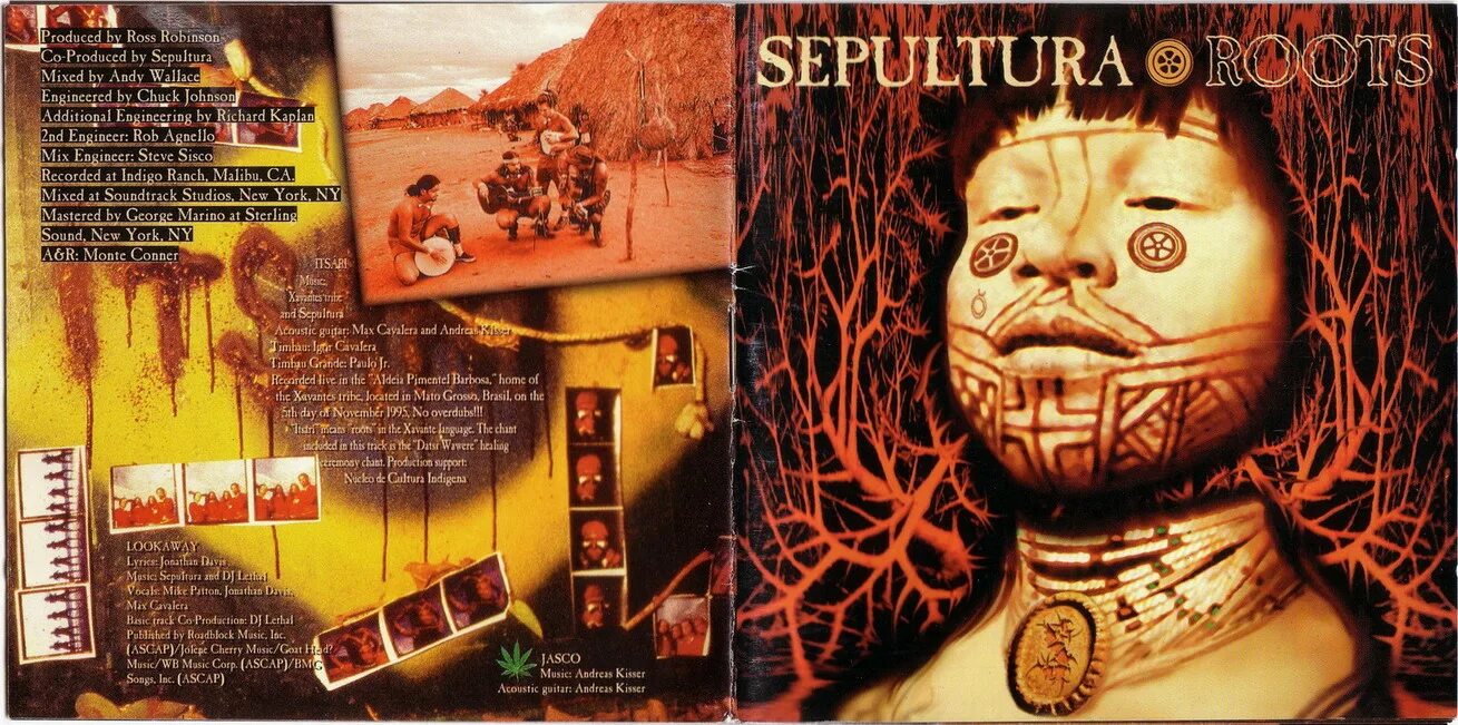 Return to roots. Sepultura 1996. обложка альбома sepultura roots.