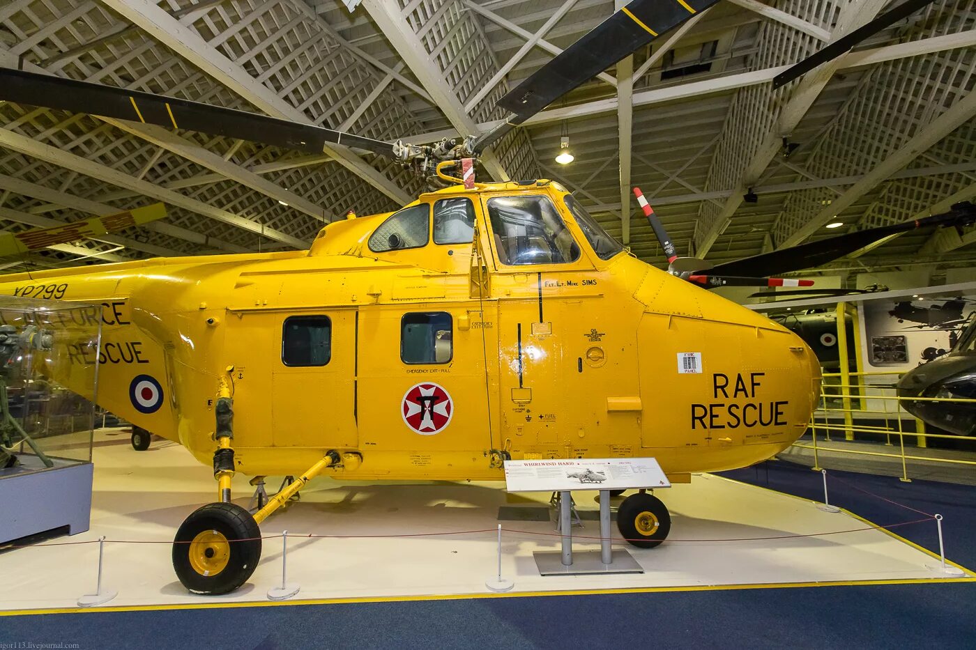 Raf 2. Westland Whirlwind Helicopter.