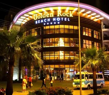 Beach rock hotel