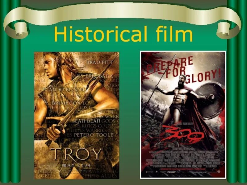 Type history. Types of films. Types of films презентация. Type kind of films.