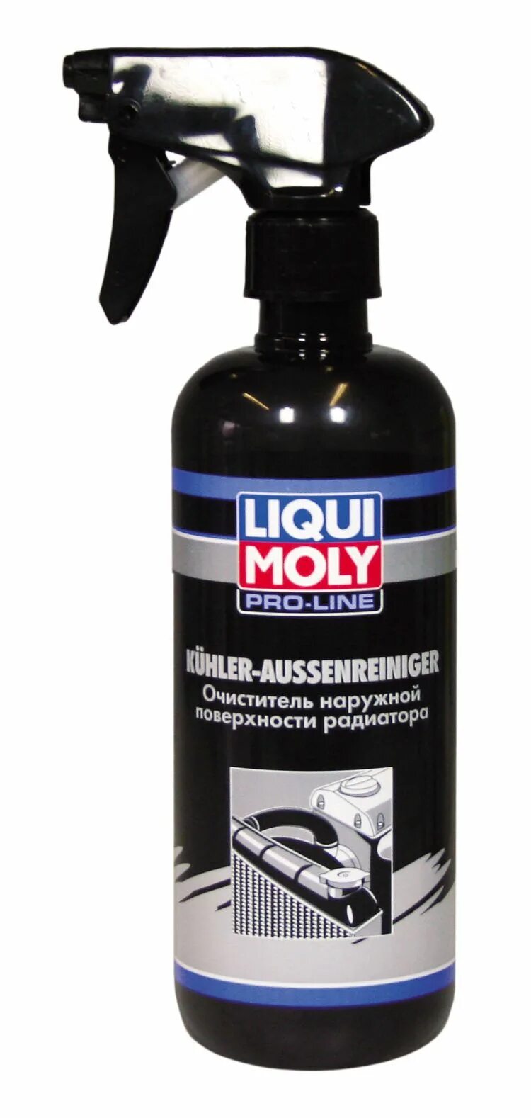 Очиститель Liqui Moly KUHLER Aussenreiniger. Очиститель радиатора Ликви моли. Очиститель наружной поверхности радиатора KUHLER Aussenreiniger 0,5л. Liqui Moly очиститель радиатора.