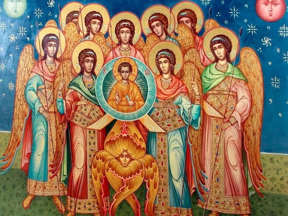 Икона собор архангела рафаила. Архистратиг михаил храм христа спасителя. Собор архистратига михаила. Церковь небесных сил. Всем небесным силам бесплотным слушать.