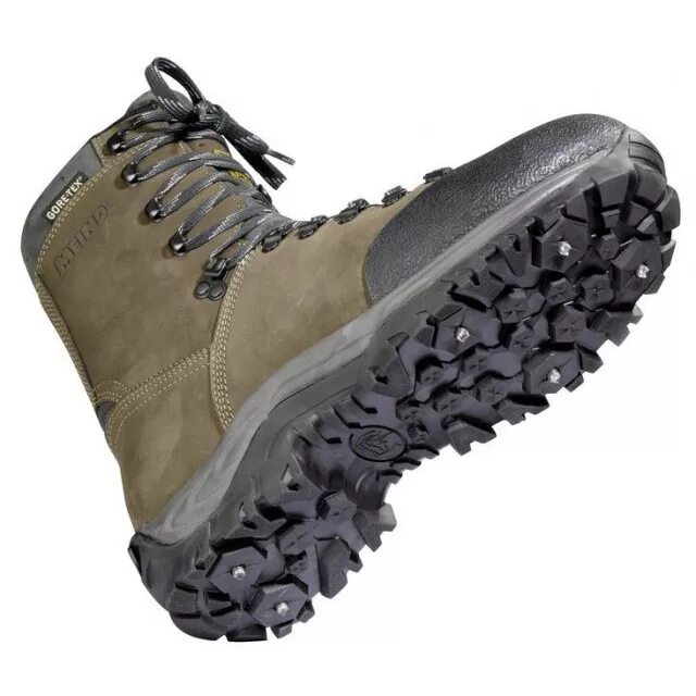 Ботинки зимние мужские подошва зимняя. Meindl Arctic Spike GTX. Ботинки Meindl Arctic Spike. Ботинки Meindl Island Spike MFS. Зимние треккинговые ботинки Meindl.