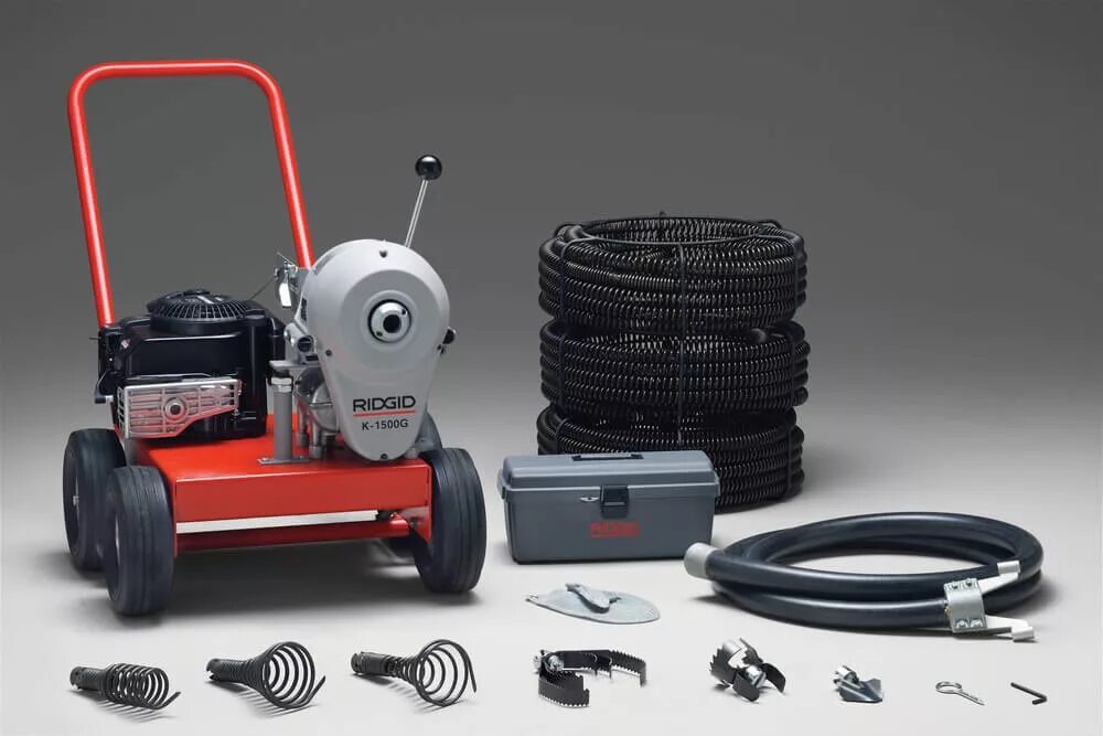 Аппарат для прочистки канализационных. Прочистная машина Ridgid k-1500. Электромеханическая прочистная машина Ridgid к-45. Риджит прочистка канализации. Прочистная машина Ridgid Pipe.