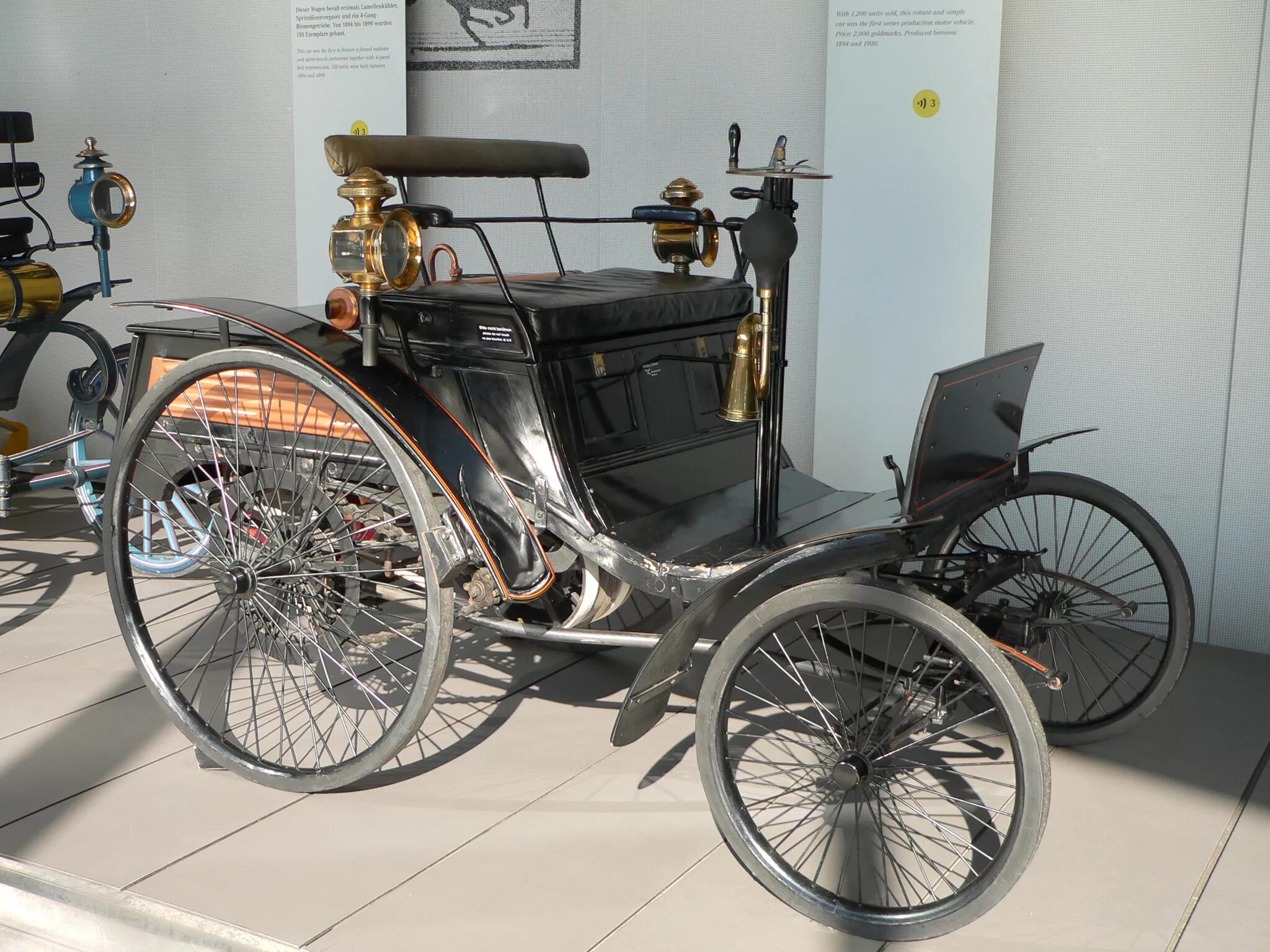 Первый автомобиль бенца. Benz velo 1894. “Benz velo” 1894 года с клаксоном.
