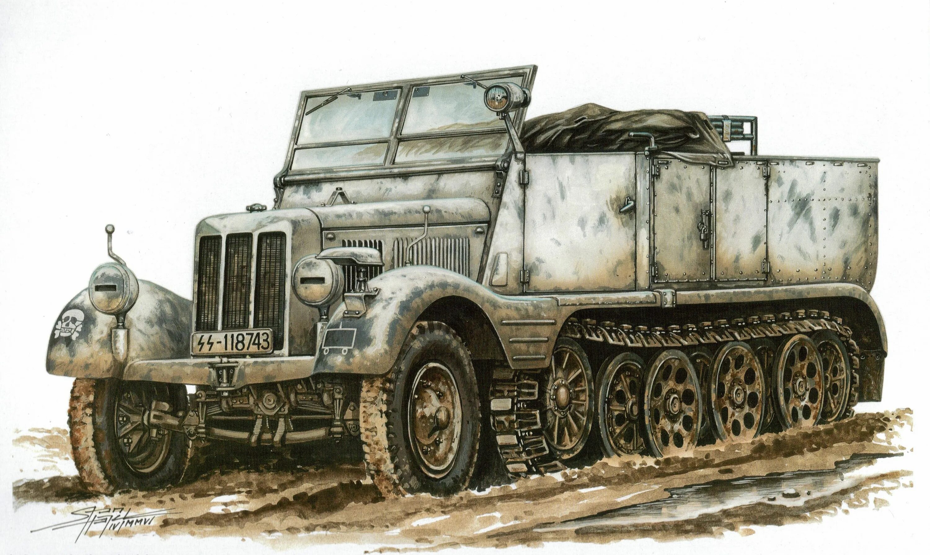 Полугусеничный тягач SD. KFZ. 11. Полугусеничный SD KFZ 6,. Тягач SD KFZ 11. Тягач SD KFZ 7. Vi немецкий