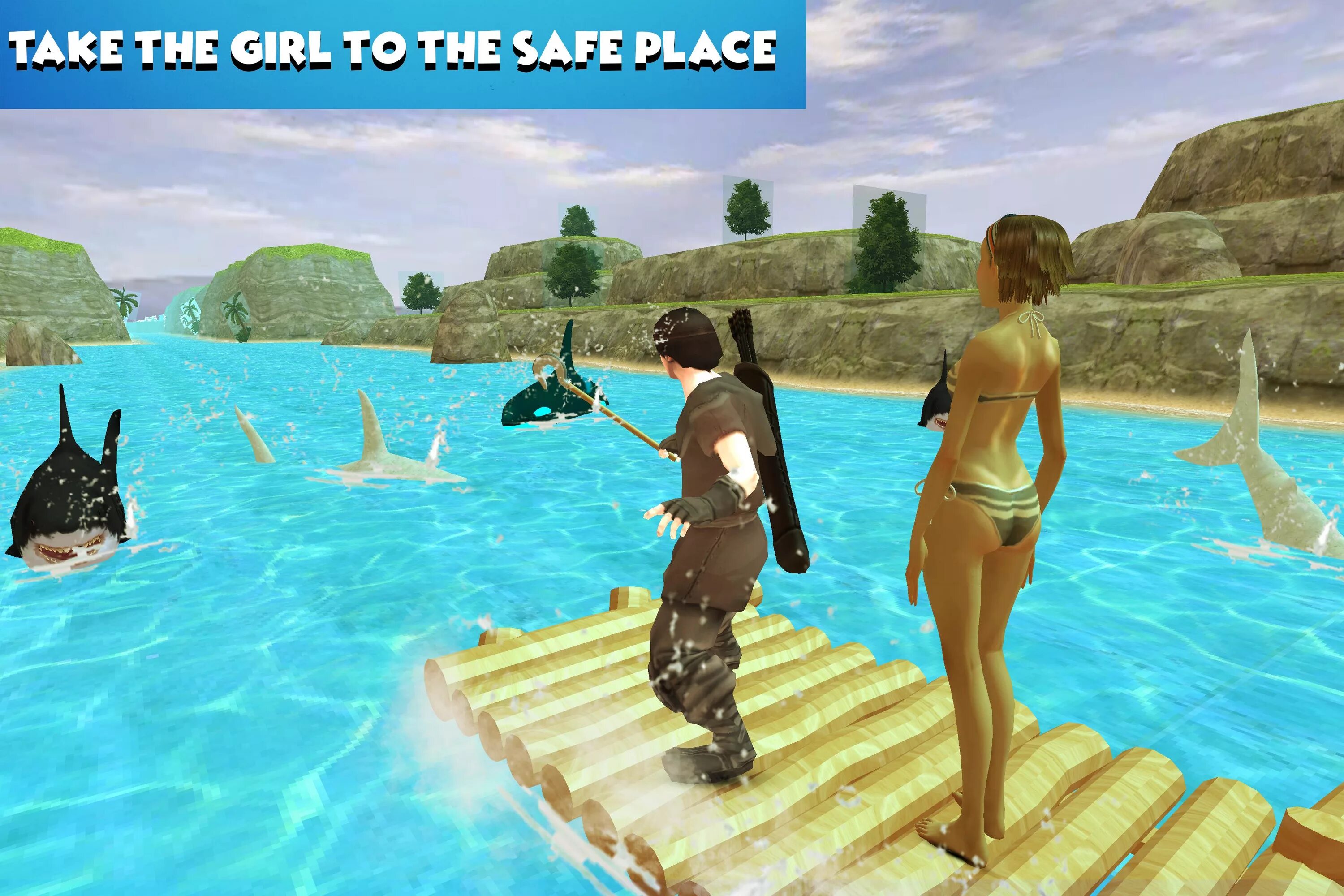 Игра про плот. Raft (игра). игра на плоту в океане.