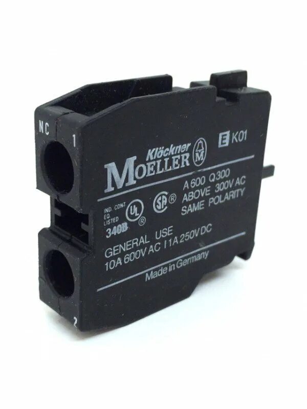 Блок e. Блок контактный k1 k1m016n, шт. Moeller ek10. Moller пускатели блок контакты. Блок контактов Moeller a22-ek10.