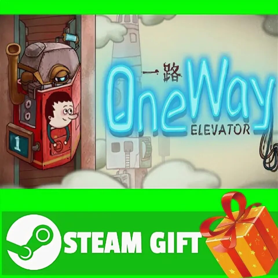 One way the elevator. One way the elevator