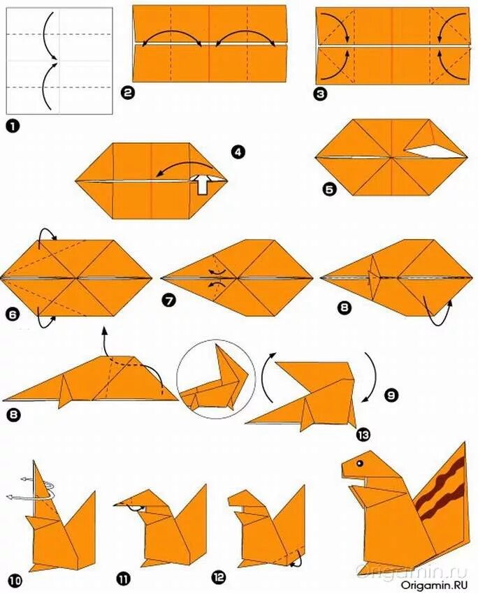 Инструкция как сделать из бумаги. Оригами. Оригами белка. Оригами из бумаги животные. Оригами схемы пошаговые.