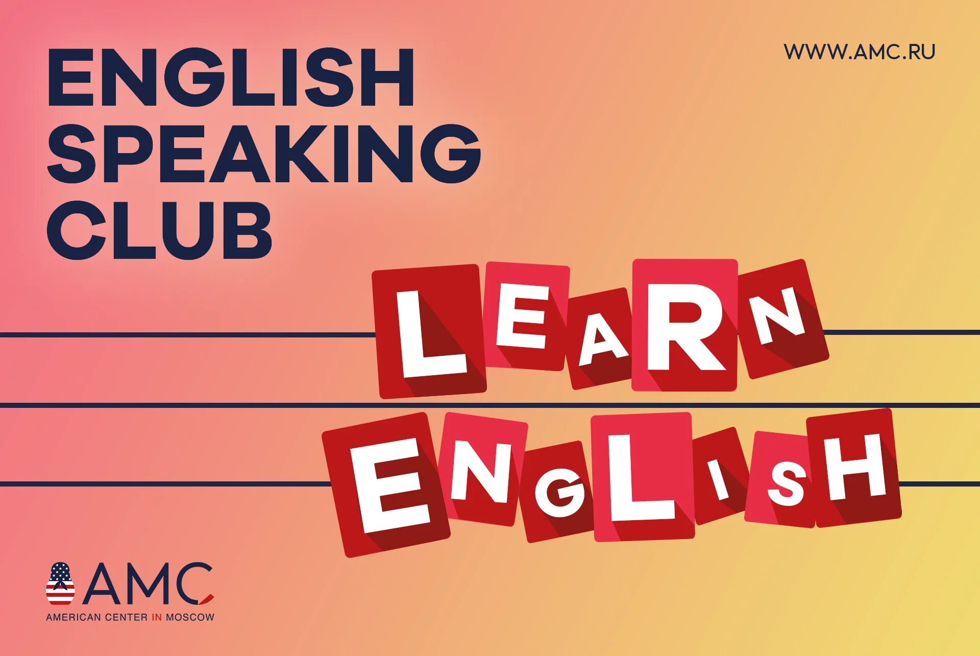 American English Center in Moscow. English friends speaking Club. Topics for speaking in English. Can your friends speak english