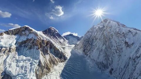 Mountain everest is high