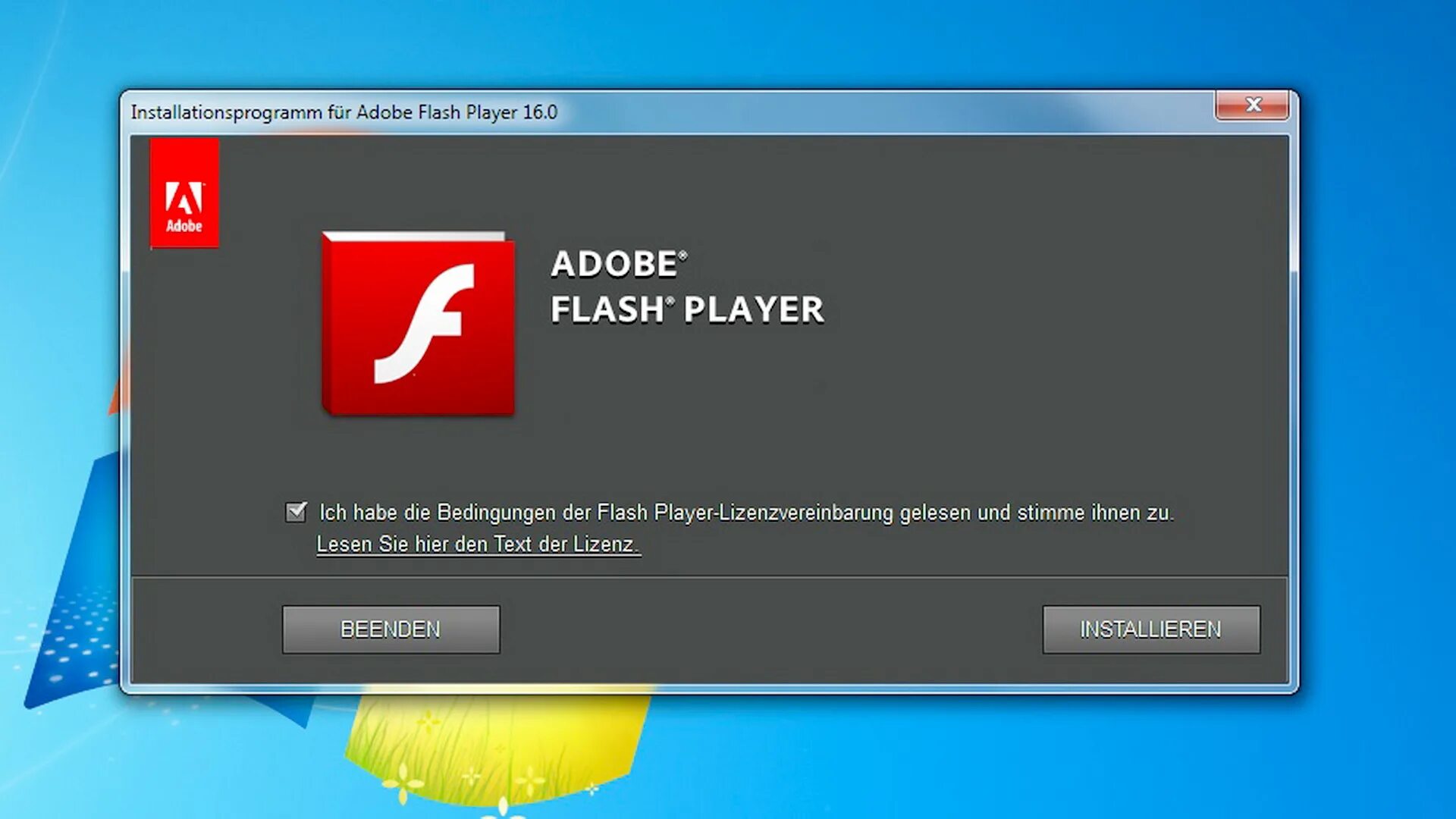 Flash player официальная