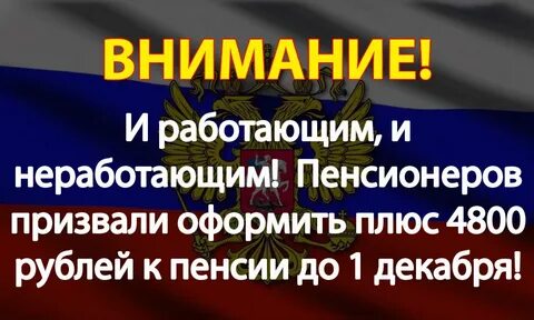 Разовая выплата пенсионерам в декабре 2023