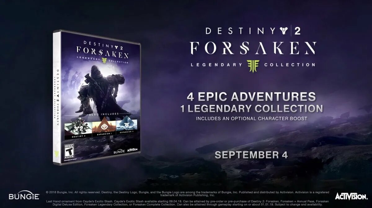 Legendary collection. Destiny 2: Forsaken. Legendary collection. Destiny 2 Forsaken коллекционное издание. Destiny 2 Legendary Edition. Destiny Forsaken Collector Edition.