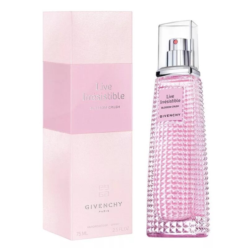 Givenchy irresistible туалетная. Givenchy Live irresistible Blossom Crush туалетная вода 75мл.. Туалетная вода Givenchy Live irresistible Blossom Crush 30 мл. Givenchy Live irresistible 75ml EDT. Givenchy Live irresistible туалетная вода 50 мл.