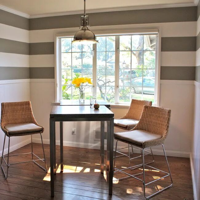 8 Trendy Hallway Decor Ideas to Revamp Your Home Hallway decorating, Striped wal