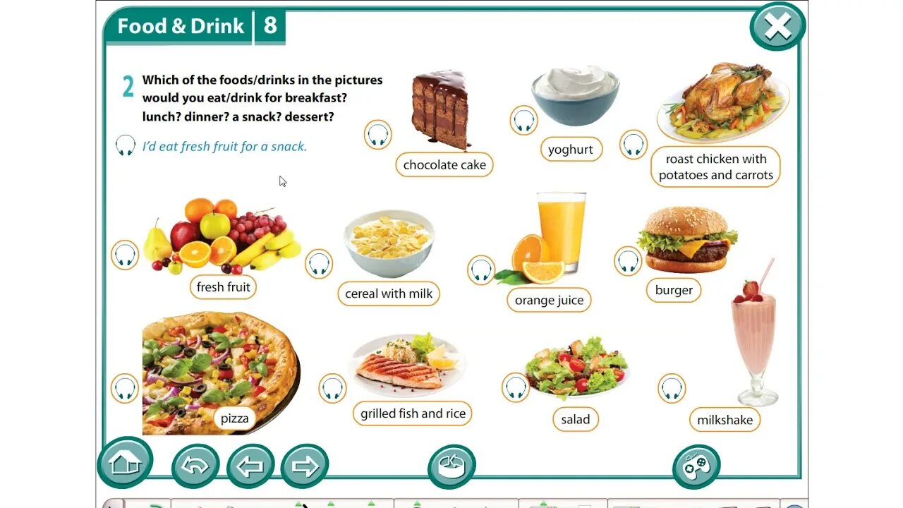 Food 1 класс. Английский 5 класс 8 модуль продукты. 8 Модуль английский язык 5 класс еда. Главные блюдо 8 класс английский.