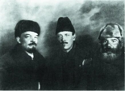 Ленин и пожарский
