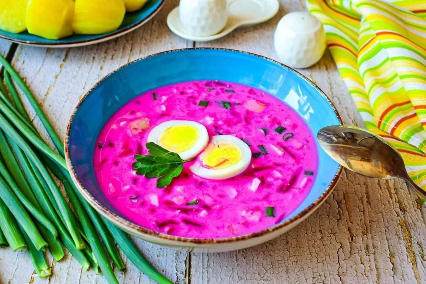 Холодные супы на воде