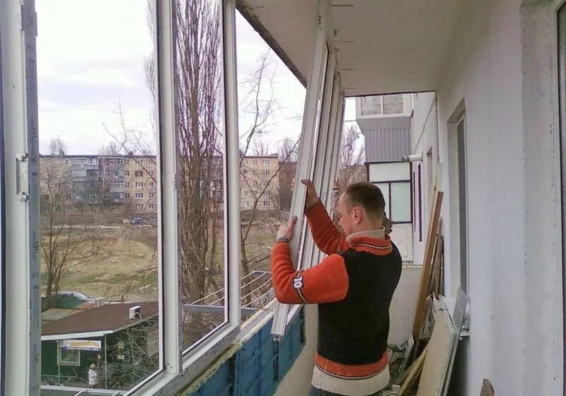 Окна пластиковые установка балконная